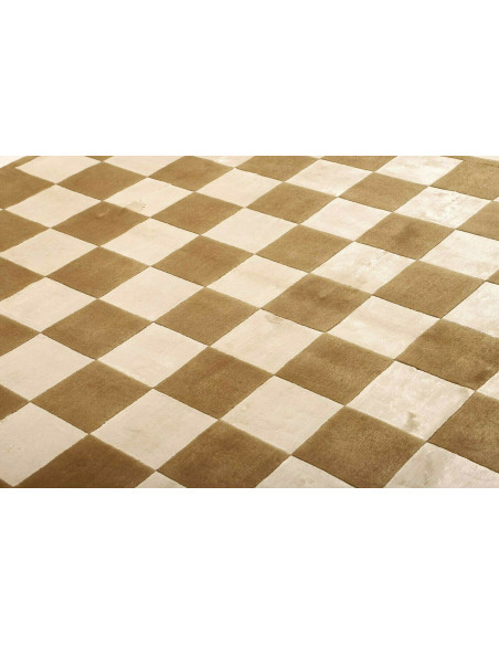 Tappeto Chess Gold Nepal cm.169x245