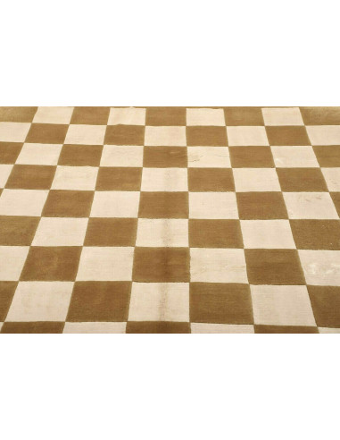 Tappeto Chess Gold Nepal cm.169x245