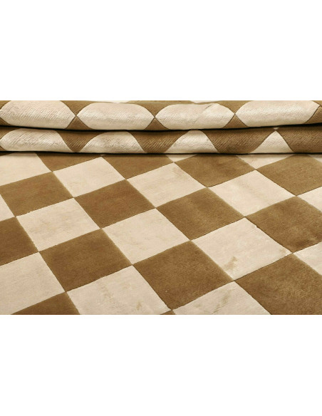 Tappeto Chess Gold Nepal cm.169x245