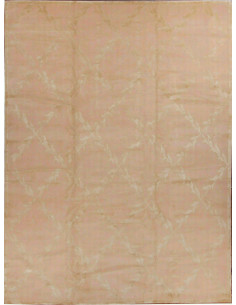 Tappeto Nepalese Beige 260x350 cm Artigianale Floreale