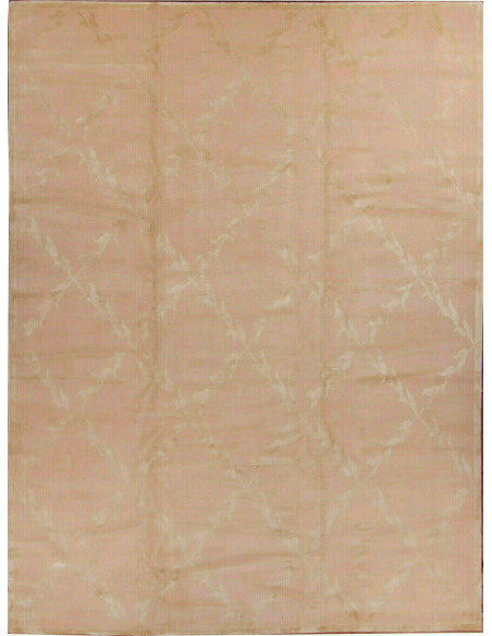 Tappeto Nepalese Beige 260x350 cm Artigianale Floreale