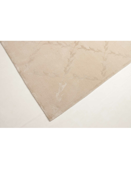 Tappeto Nepalese Design 11/132 Beige 251x305 cm Fatto a Mano