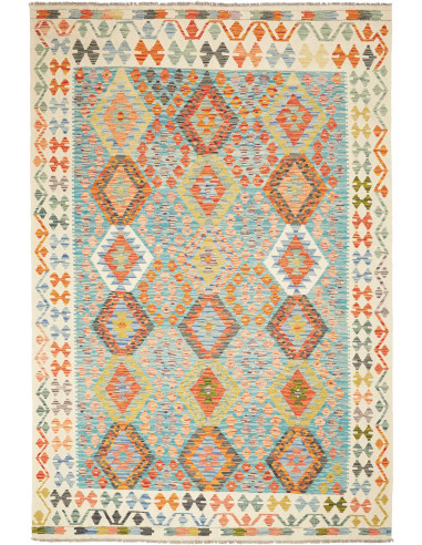 Tappeto Kilim Pakistan cm.204x306