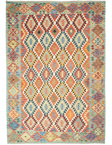 Tappeto Kilim Pakistan cm.203x294