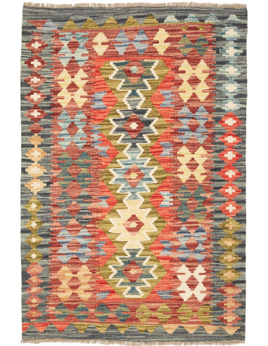 Tappeto Kilim Pakistan cm.87x126