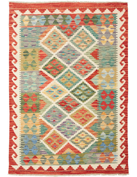 Tappeto Kilim Pakistan cm.101x142