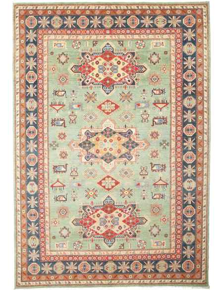 Tappeto Kazak Afghanistan cm.208x309