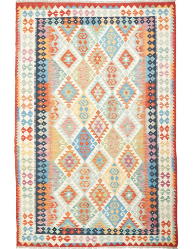 Tappeto Kilim Afghanistan cm.202x306