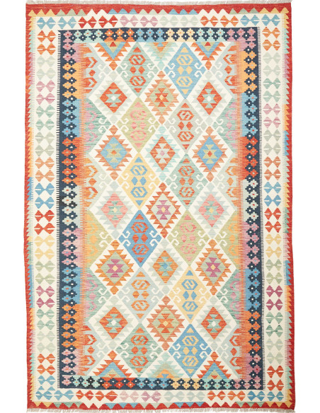 Tappeto Kilim Afghanistan cm.202x306