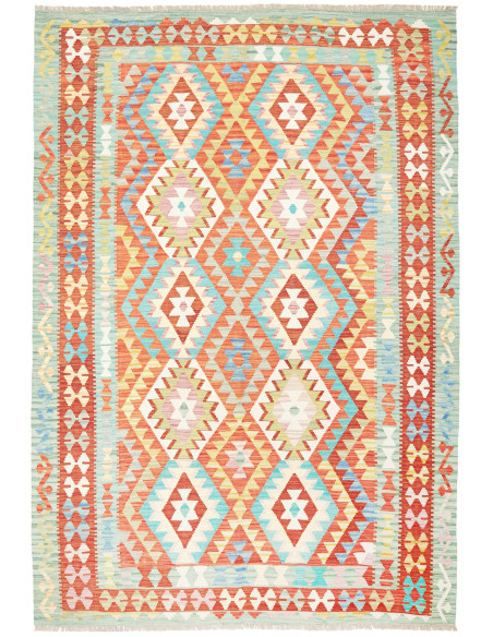 Tappeto Kilim Afghanistan cm.205x299
