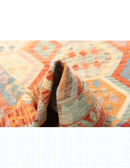 Tappeto Kilim Afghanistan cm.209x302