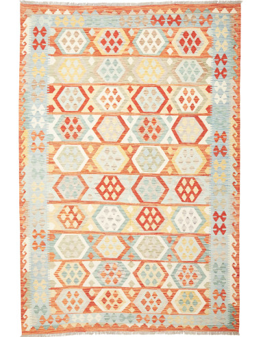 Tappeto Kilim Afghanistan cm.197x291