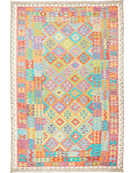 Tappeto Kilim Afghanistan cm.207x309