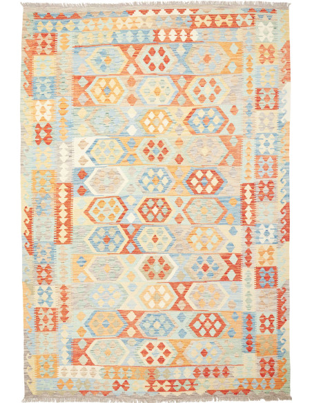 Tappeto Kilim Afghanistan cm.203x303