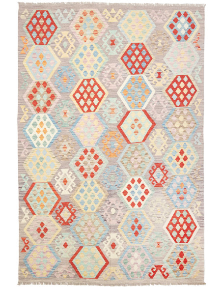 Tappeto Kilim Afghanistan cm.204x304