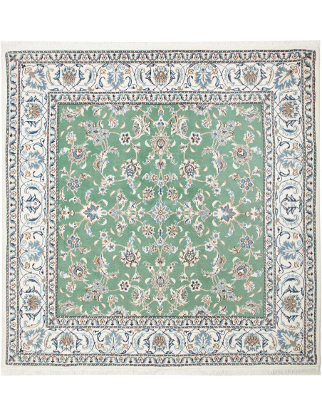 Tappeto Nain Kashmar Persia cm.200x202