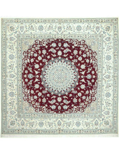 Tappeto Nain 6la Persia cm.203x201