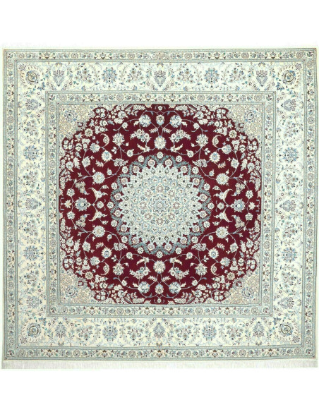 Tappeto Nain 6la Persia cm.203x201