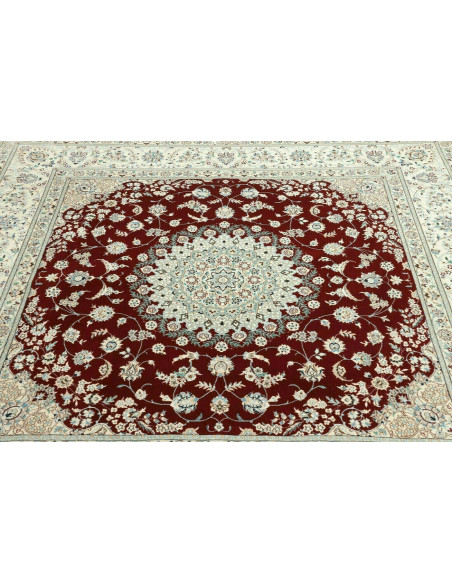 Tappeto Nain 6la Persia cm.203x201