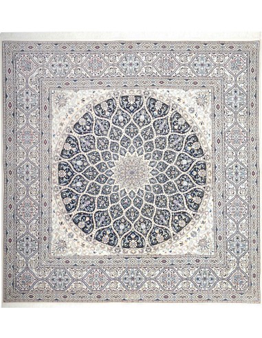 Tappeto Nain 6la Persia cm.204x206