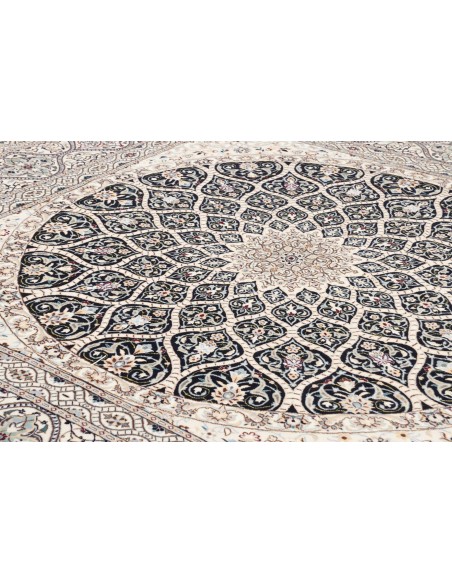 Tappeto Nain 6la Persia cm.204x206