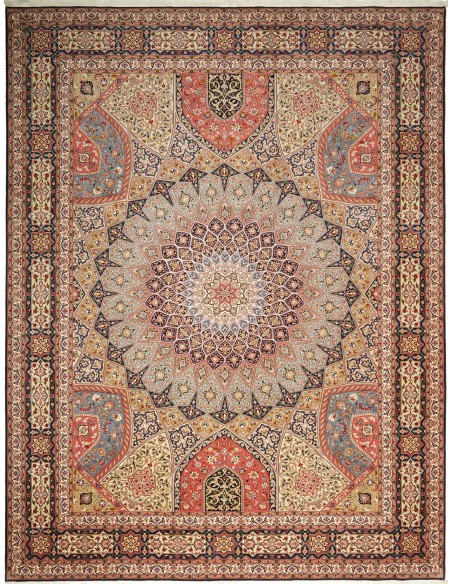 Tappeto Tabriz 50 Persia cm.302x397