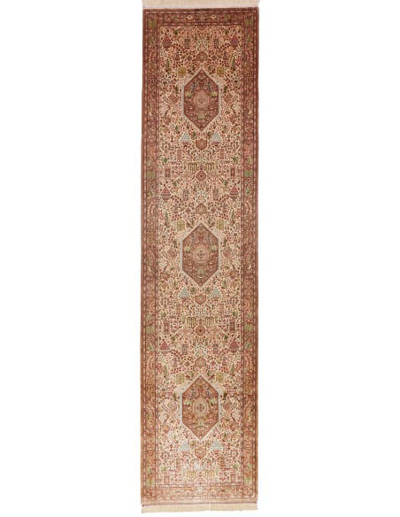 Tappeto Ghom Silk Persia cm.70x299