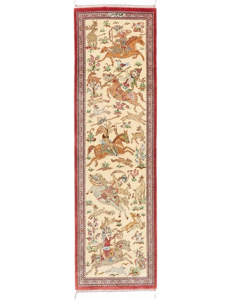 Tappeto Ghom Silk Persia cm.38x130