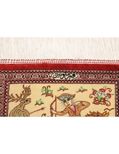 Tappeto Ghom Silk Persia cm.38x130